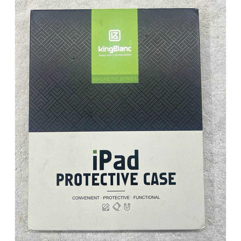 KingBlanc Case for Ipad Pro 11 inch‎ (M5 2025, M4 2024) w/ pencil holder leather